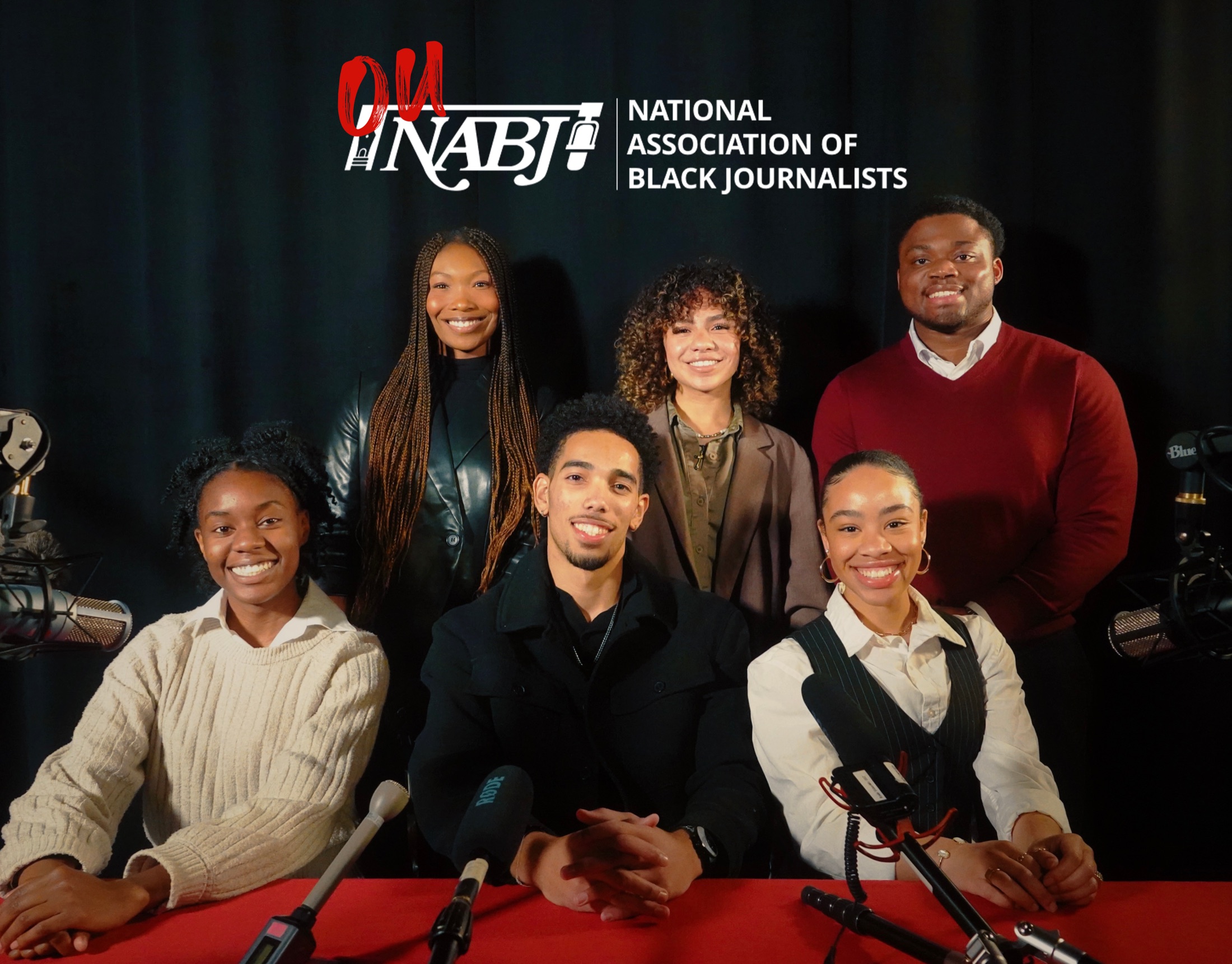 OU NABJ executive team group portrait